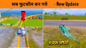 😱 New Flash Speed and Football Update in PUBG Mobile - Football Mania Mode Gameplay