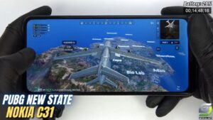 Nokia C31 test game PUBG New State | Unisoc SC9863A