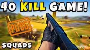 PUBG 40 KILL SQUAD GAME! PUBG Console XBOX PS5 PS4