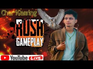 🔴PUBG MOBILE LIVE IN IPHONE XSMAX🔥 || ChaRii Gaming Is Live | #Rush Game Play😂