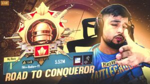 TOP 1 RANKING😍 ROAD TO CONQUEROR🤒PUBG MOBILE LIVE STREAM