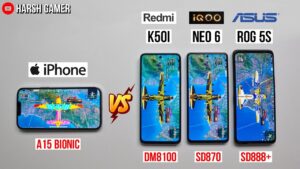 iPhone vs FASTEST GAMING PHONE - Pubg Test | LAST PHONE STANDING  💪