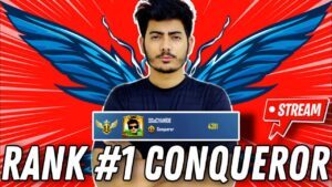 BGMI LIVE🔥CONQUEROR RANKPUSH RANK 1❤️😍 PUBG MOBILE RANK PUSHING  - SGxCYANIDE