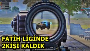 FATİH LİGİNDE 2 KİŞİ KALDIK ÖLÜMÜNE MÜCADELE ! PUBG MOBİLE