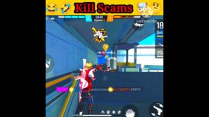 Glitch in game😭🤣 My kill scams😵💫😀 #2b7gaming #freefire #shorts #youtubeshorts #pubg