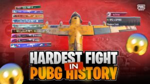 Hardest Fight Ever In Pubg Mobile | Top Ranking Intense Fight | MK Gaming