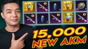 NEW AKM CREATE OPENING | 15,000 UC | PUBG MOBILE