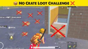 No Crate Looting Challenge in PUBG Lite | PUBG Mobile Lite Solo Vs Squad Gameplay | LION x GAMING