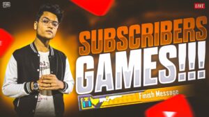 SUBSCRIBERS GAMES😍  / PUBG MOBILE LITE LIVE