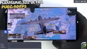 Samsung Galaxy S22 Ultra test game PUBG 90 FPS