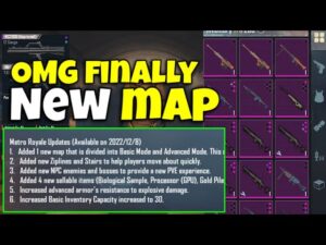 new MAP & new BOSS in next chapter 😍 | pubg Metro Royale new update