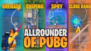 All Skills In One Frame | Allrounder Of Pubg With Top 100 Rank | MK Gaming