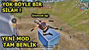 BU MOD TAM BENLİK ! YENİ SİLAH EFSANE SOLO VS SQUAD PUBG MOBİLE