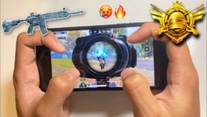 Best iPhone8 Handcam PUBG🔥| SOLO VS SQUAD 4 Finger Claw | PUBG MOBILE