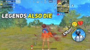 LEGENDS ALSO DIE 🥲 THE END OF GAME - PUBG MOBILE LITE BGMI LITE