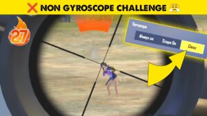 Non Gyroscope Challenge in PUBG Lite | PUBG Mobile Lite Solo Vs Squad Gameplay | LION x GAMING
