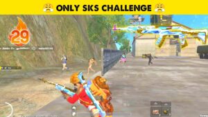 Only SKS Challenge in PUBG Lite | PUBG Mobile Lite Solo Vs Squad Gameplay |  BGMI Lite LION x GAMING