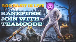 Pubg Mobile Lite Rush Game Play live Stream | join team Code | S17 Rank Push #RogBasit