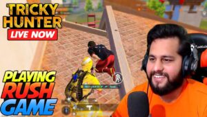 Pubg Mobile Rush Game in arabic lobby | Pubg Live | Bgmi Live #pubgmobile #trickyhunter #live