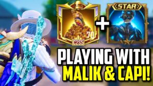STAR MALIK, CAPI GAMING & FEITZ VS EUROPE SERVER!! | PUBG Mobile