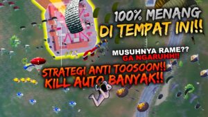 STRATEGI 100% MENANG DI TEMPAT INI!! SUPER RAME AUTO KILL BUANYAKKK!! | PUBG MOBILE INDONESIA