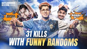 31 SOLO KILLS IN CONQ LOBBY | FUNNY RANDOMS | BGMI