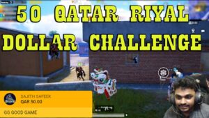 50 Qatar Rupee Challenge , Finally Chicken Dinner WIth Most Intense Thrilling Match On Pubg Mobile !