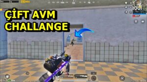 BATUR ÇİFT AVM CHALLANGE YAPIYOR SOLO VS SQUAD PUBG MOBİLE
