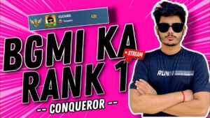 🔴BGMI KA NO.1 CONQUEROR RANKPUSH🔥LOVE DAY LAGA DENGYE AAJ - BGMI LIVE | PUBG LIVE | CYANIDE GAMING