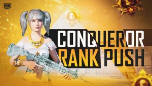 CONQUEROR RANK PUSH | PUBG MOBILE