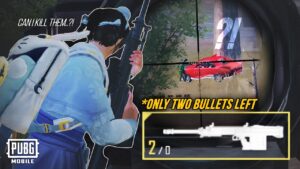 LYNX AMR But Only Two Bullets Left😱 - PUBG MOBILE | SOLO vs SQUADS