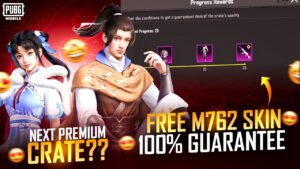 Next Premium Crate | Get Free Upgraded Gun M762 | Guaranteed ￼ Rewards |PUBGM