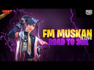 PLAY LIVE PUBG MOBILE GAME - FM Muskan Gaming - ROAD TO 30K SUBS