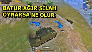 BATUR  AĞIR SİLAH OYNARSA NE OLUR BU TANK MÜTHİŞ ! SOLO VS SQUAD PUBG MOBİLE