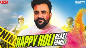 Happy Holi Doston | Randoms ko Khali Backup Denge aaj | #Beast #BGMI #pubgmobile