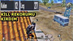 KİLL REKORUMU KIRDIM ! TEK TEK AVLADIM SOLO VS SQUAD PUBG MOBİLE
