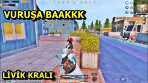 LİVİKTE ORTALIĞI DARMA DUMAN ETTİM ! MÜTHİŞ VURUŞ SOLO VS SQUAD PUBG MOBİLE