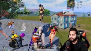 Pubg Mobile 1v4 Rush Game Live | Pubg Live | Bgmi Live #pubgmobile #trickyhunter #live