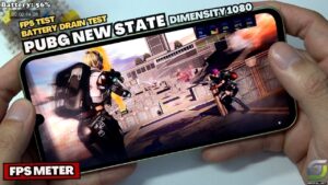 Samsung Galaxy A34 5G test game PUBG New State | Dimensity 1080