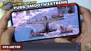 Samsung Galaxy A54 5G test game PUBG Smooth Extreme Setting