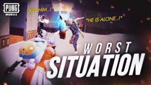 WORST SITUATION IN THE SOLO vs SQUADS LOBBY😱 - PUBG MOBILE | SOLO vs SQUADS