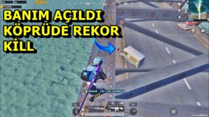 BANIM AÇILDI ! KÖPRÜDE REKOR KİLLS MÜTHİŞ KÖPRÜ MAÇI  SOLO VS SQUAD PUBG MOBİLE