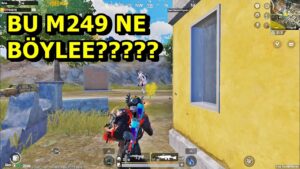 BU M249 NE BÖYLE? OHA  POCHİNKİ KARIŞTI ! SOLO VS SQUAD PUBG MOBİLE