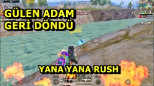 İŞTE GÜLEN ADAM GERİ DÖNDÜ ! EKİPLE YANA YANA RUSH ! PUBG MOBİLE