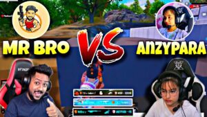 MR BRO VS ANZYPARA || ERANGEL MAP SAME LOBBY || PUBG MOBILE || BOMTA GAMING