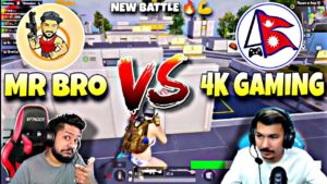Mr Bro Vs 4K Gaming Nepal || New Battle In Erangel Map || Pubg Mobile || BOMTA gaming