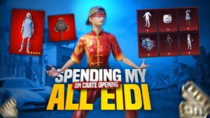 Spending my all EDI on PUBG MOBILE | Upgradable Pan🍳 Glacier ⛄️Set | FalinStar Gaming