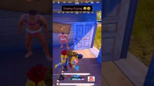 what happened with enemy 😂#pubgmobile #wolfrogaming #pubg #game #minecraft #2023 #camper #gta #bgmi