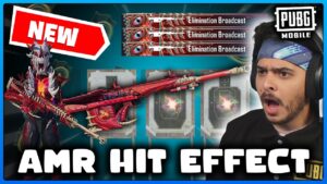 BEST ULTIMATE IN THE GAME?? - MAXED OUT AMR SKIN! 🔥PUBG MOBILE LIVE🔥