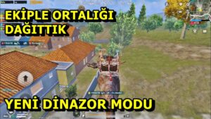 BU NASIL Bİ M16 OHA ! DİNAZOR MODUNDA YARGI DAĞITTIK ! PUBG MOBİLE